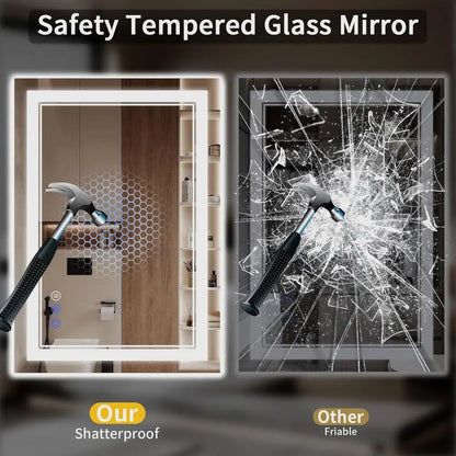 Teruma Lumina 40" Smart LED Mirror - Dual-Lit, Anti-Fog & Dimmable