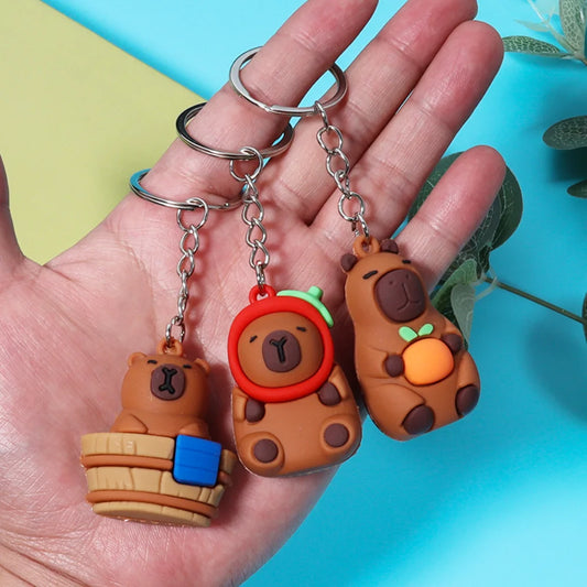 Capybara Keychain