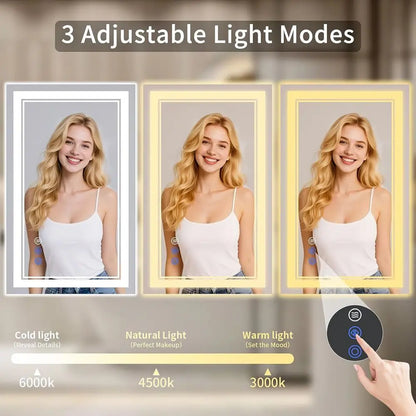 Teruma Lumina 40" Smart LED Mirror - Dual-Lit, Anti-Fog & Dimmable