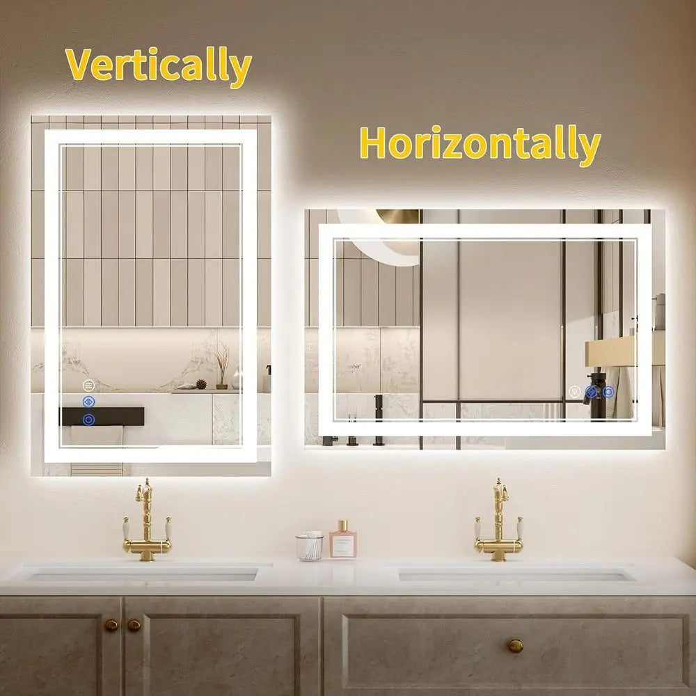 Teruma Lumina 40" Smart LED Mirror - Dual-Lit, Anti-Fog & Dimmable